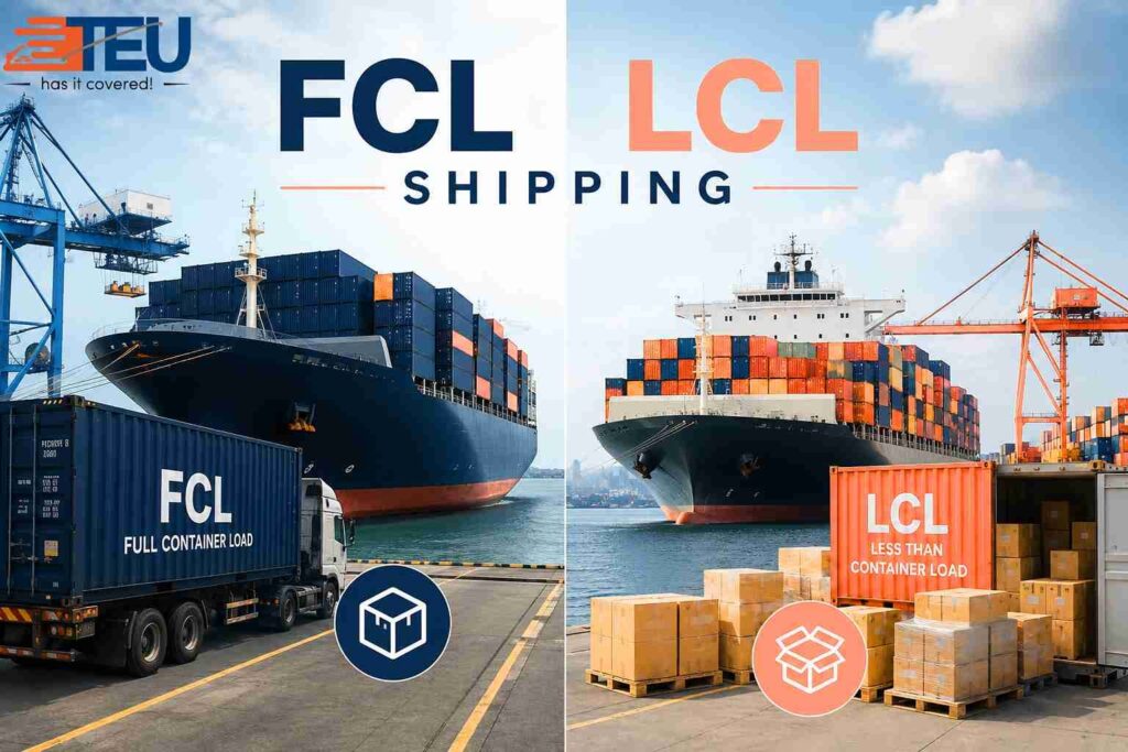 FCL vs LCL Shipping Cost Comparison